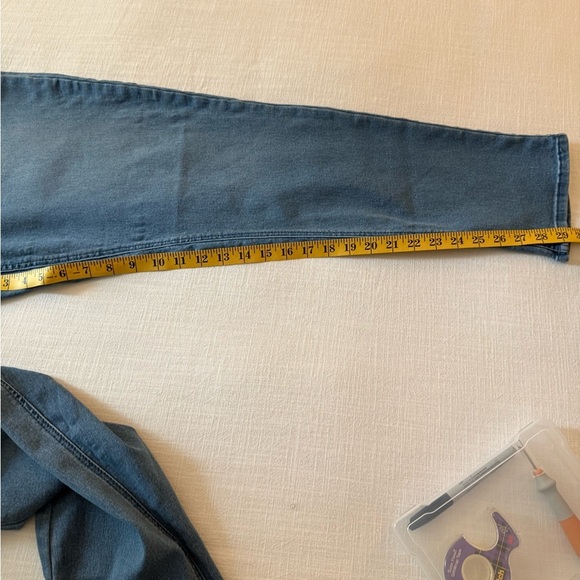 DG2 by Diane Gilman Blue Skinny Jeans - Picture 3 of 6
